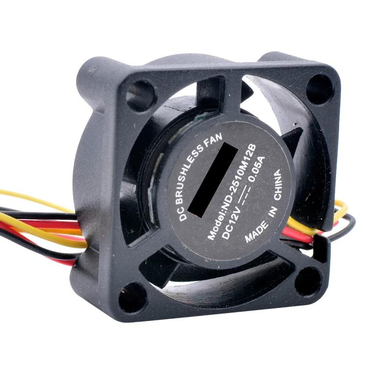 ND-2510M12B   ӵ   , ̴Ͼó ð ǳ, 2.5cm, 25mm, 25x25x10mm, DC12V, 0.05A, 3 